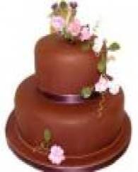 2 Tier Chocolate Cake - 3 KG