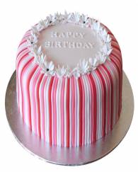 Pink and White Cake - 1 KG