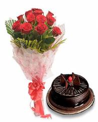 Cake With Rose 