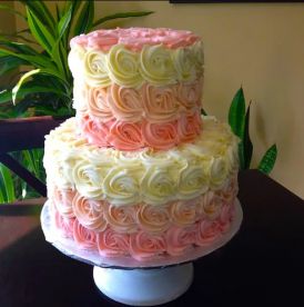 OCF Rose Cake - 3 KG